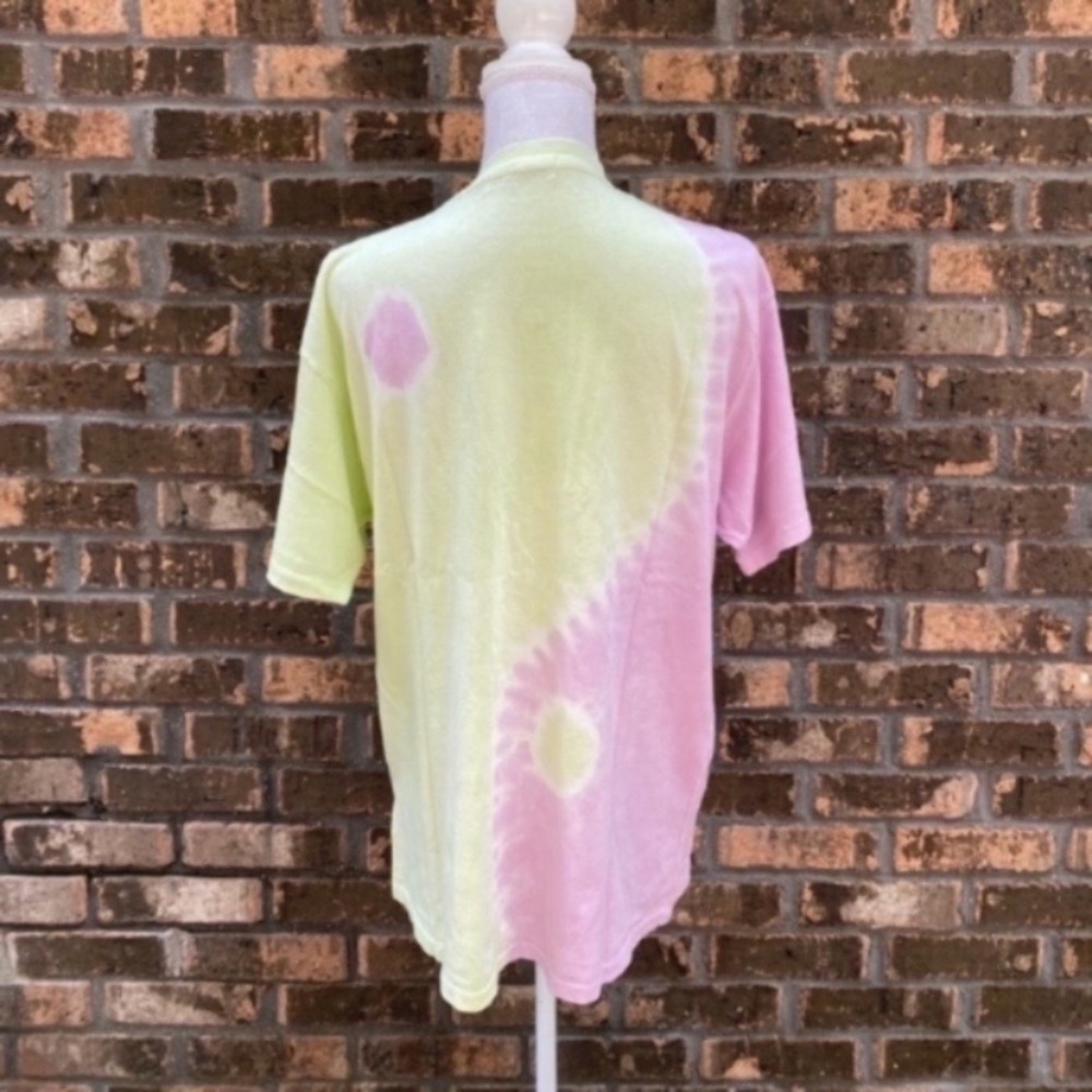 DAYDREAMER LA lotus YIN YANG WEEKEND Womens TEE Shirt Size Large NEW 90s 00s. - Picture 5 of 6